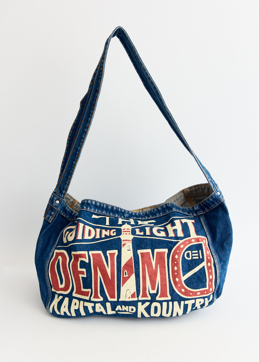 13oz Denim NEWS PAPER BAG (GUIDING LIGHT)
