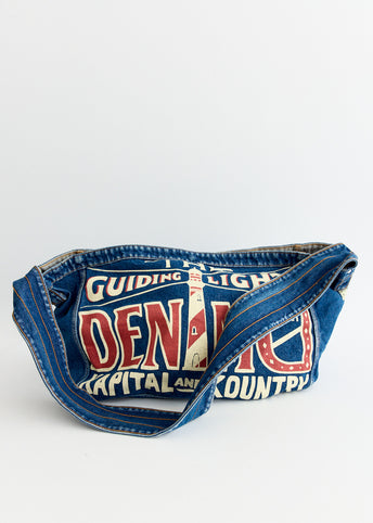 13oz Denim NEWS PAPER BAG (GUIDING LIGHT)