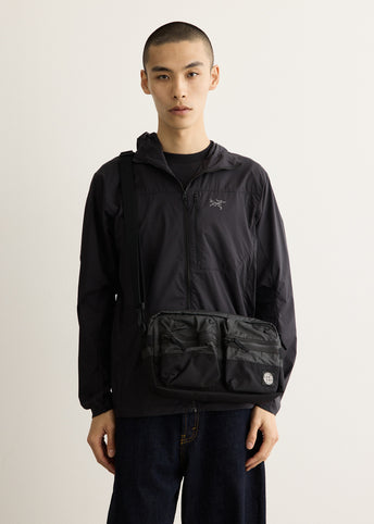 Coated Cotton Ripstop Messenger Bag