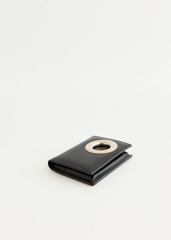 Silver Eyelet Bifold Wallet