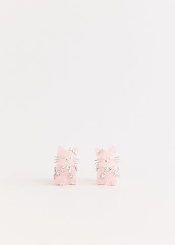 Split Kitten Earring