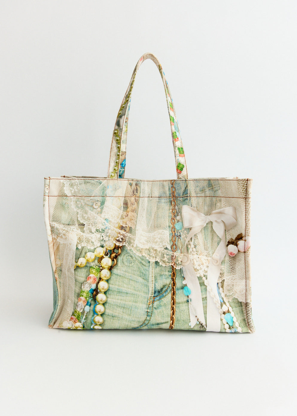 Logo Shoulder Tote Bag