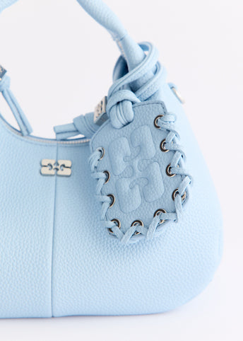Grained Mini Hobo Bag