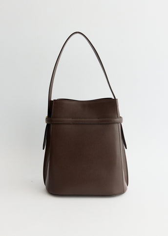 Belted Bucket Bag