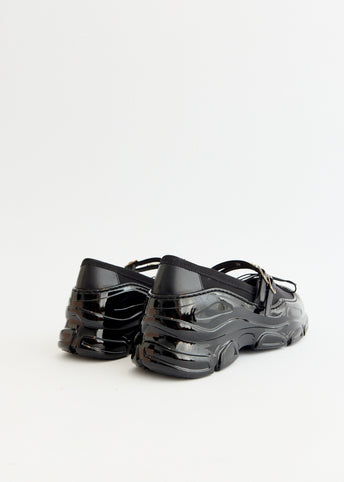 Mesh Tracker Ballerinas With Embellishments