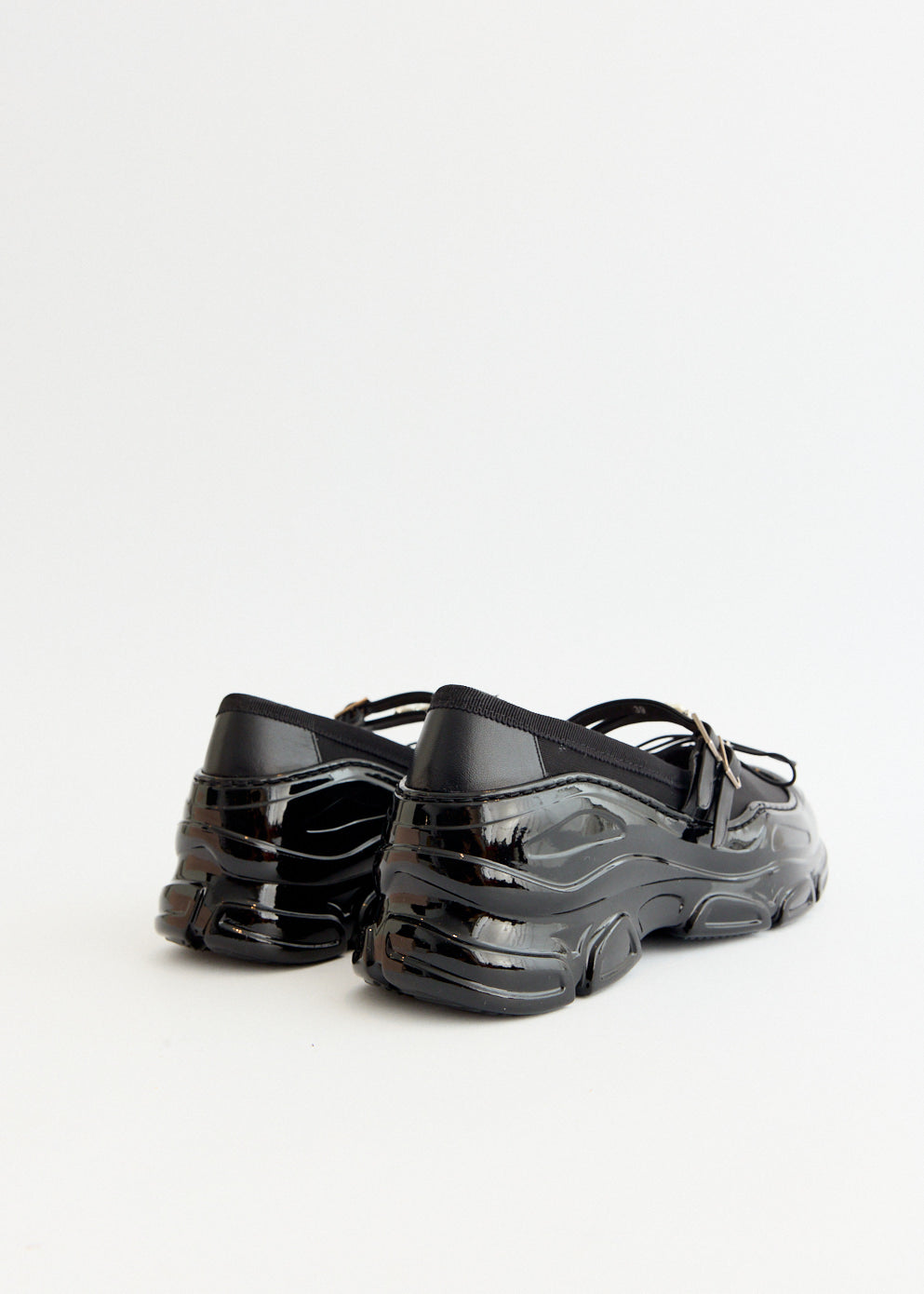Mesh Tracker Ballerinas With Embellishments