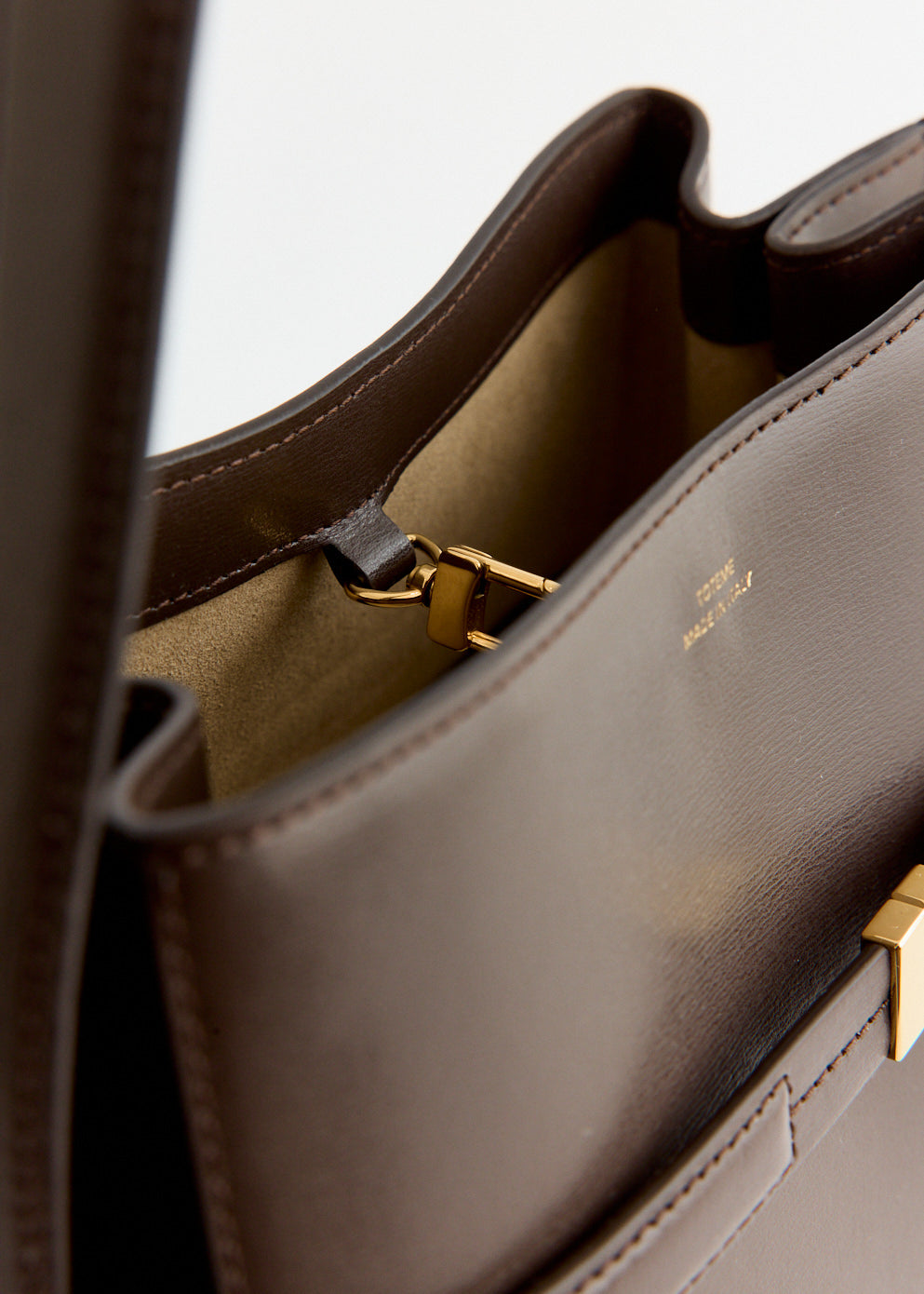 Belted Bucket Bag