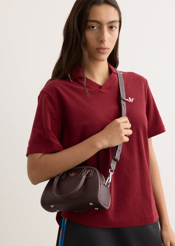 x Wales Bonner Leather Bowling Bag