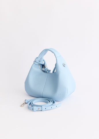 Grained Mini Hobo Bag