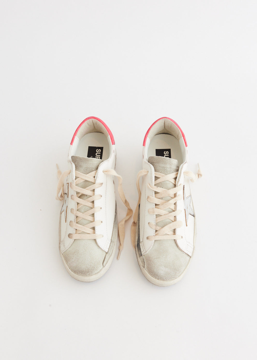 Super-Star Metal Lettering Sneakers