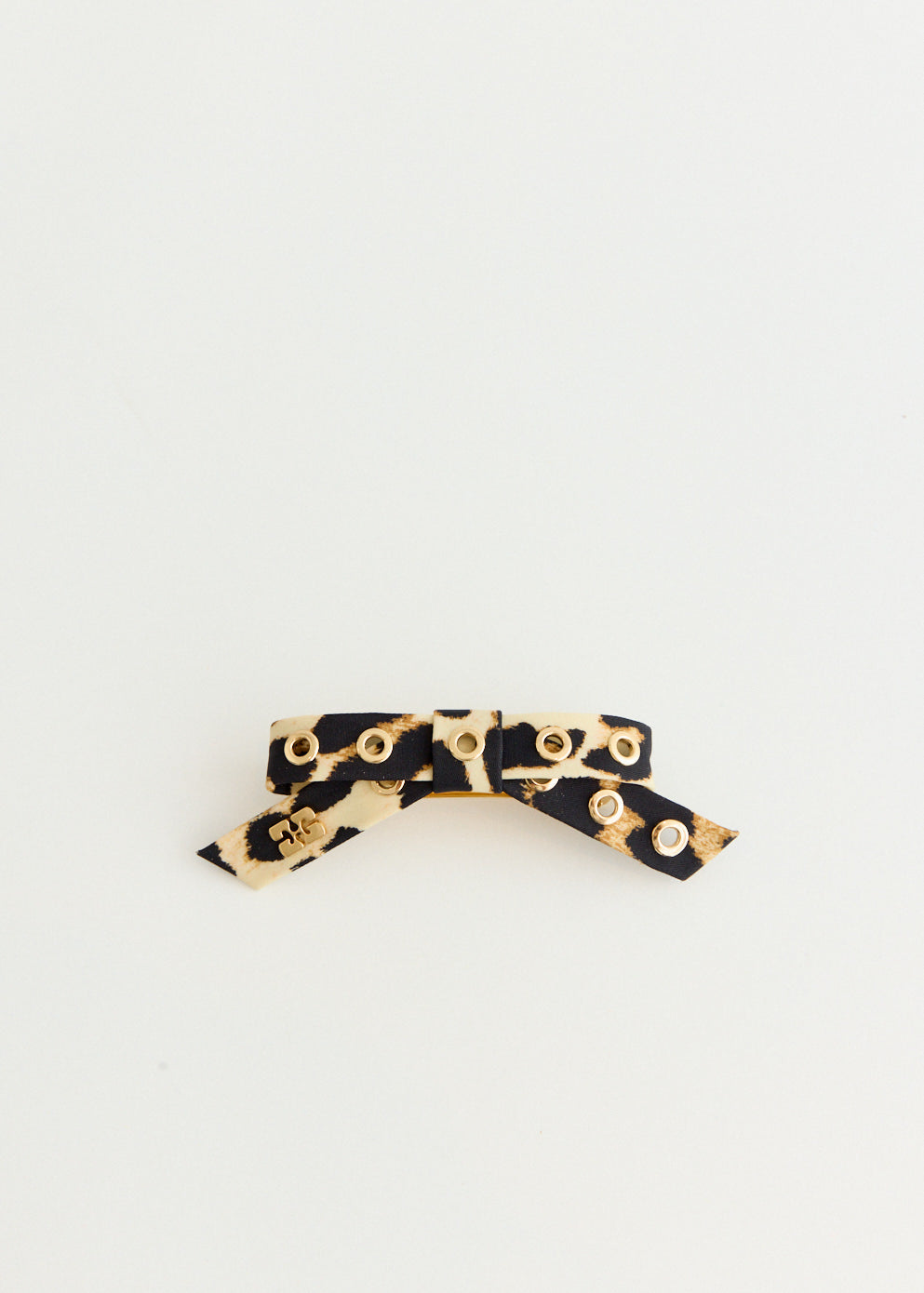Eyelet Bow Barrette