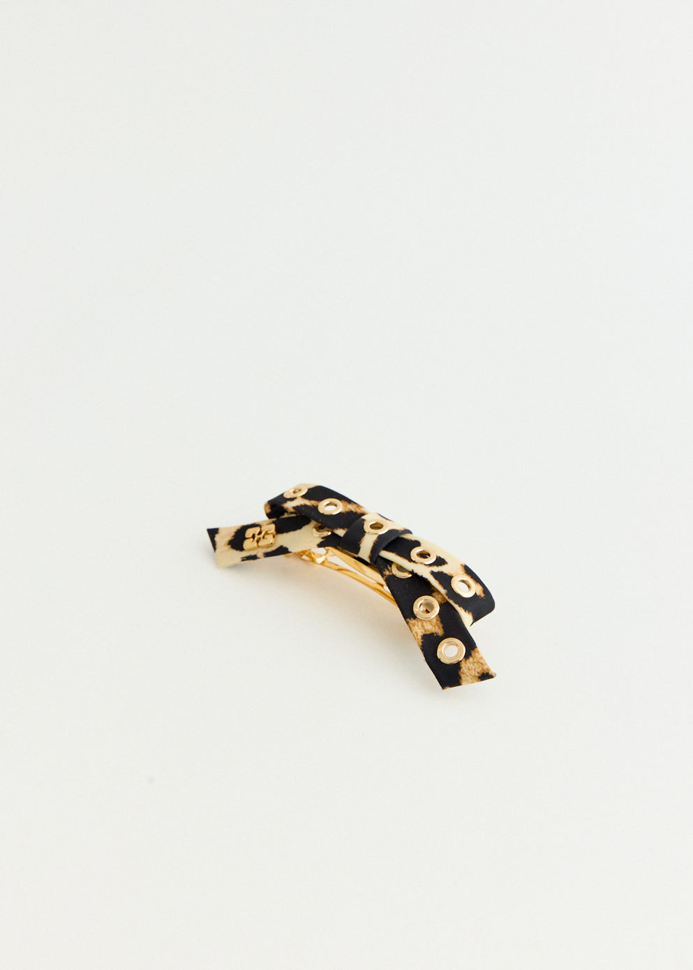 Eyelet Bow Barrette