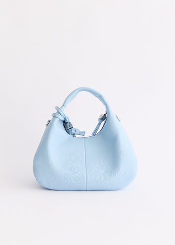 Grained Mini Hobo Bag