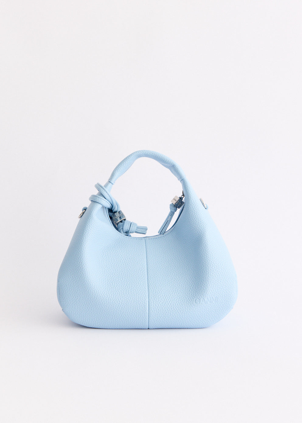 Grained Mini Hobo Bag