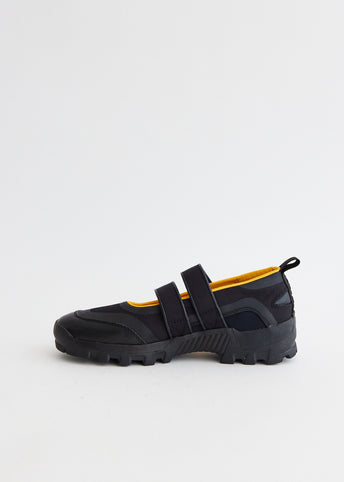 Performance Velcro Mary Jane Ballerina Shoes