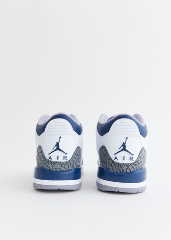Air Jordan 3 Retro 'Midnight Navy' Sneakers (GS)