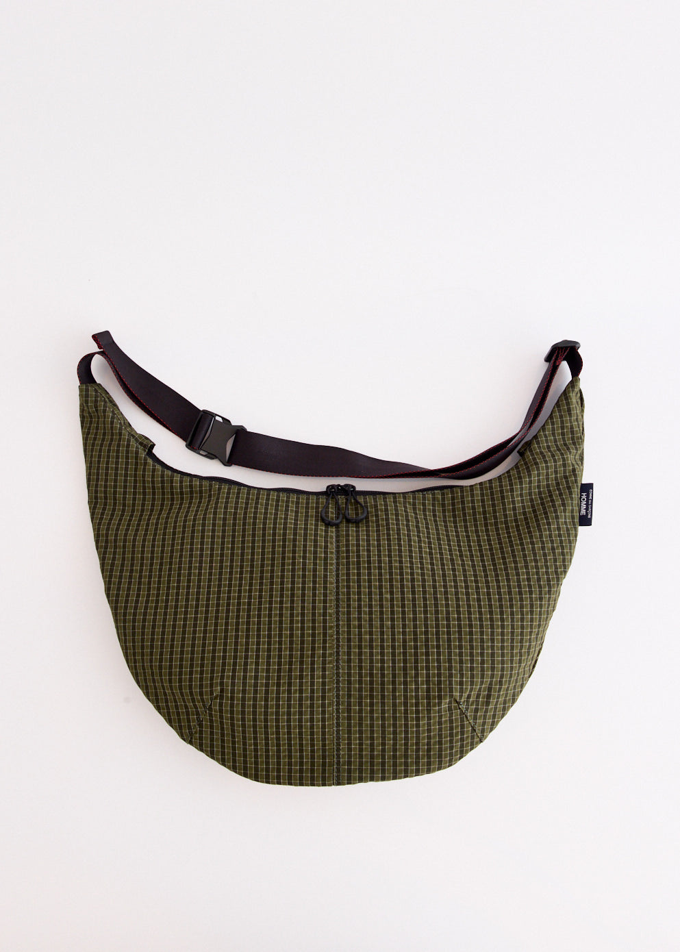 Polyester Grid Check Bag