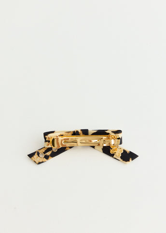 Eyelet Bow Barrette