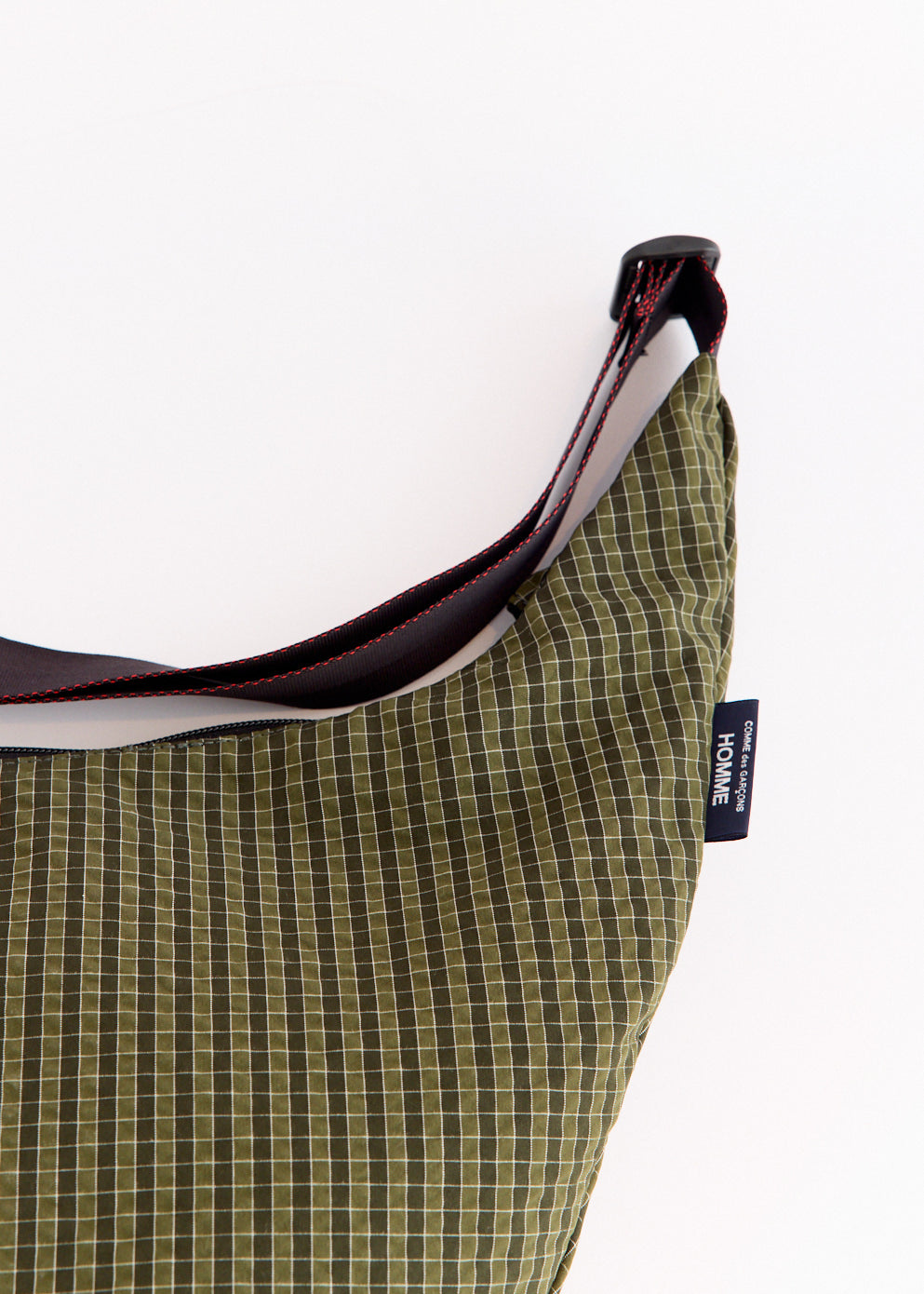 Polyester Grid Check Bag