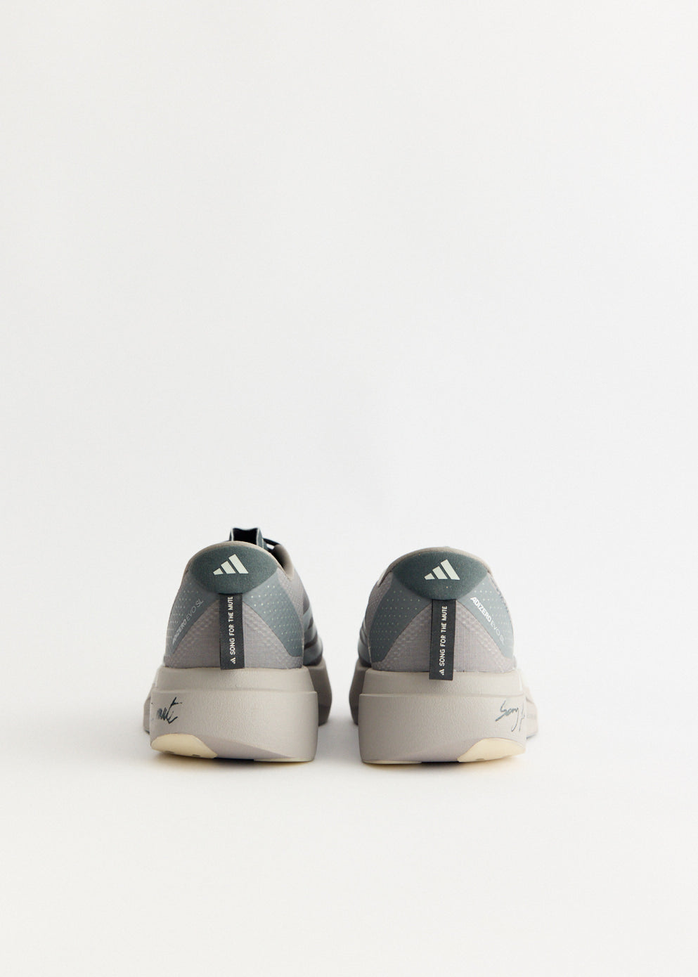 x Song for the Mute Run Adizero Evo SL 'Clear Granite' Sneakers