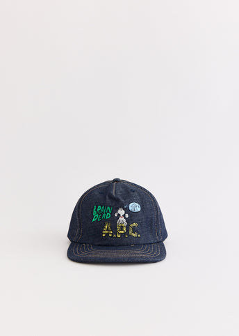x Brain Dead 5 Panel Cap