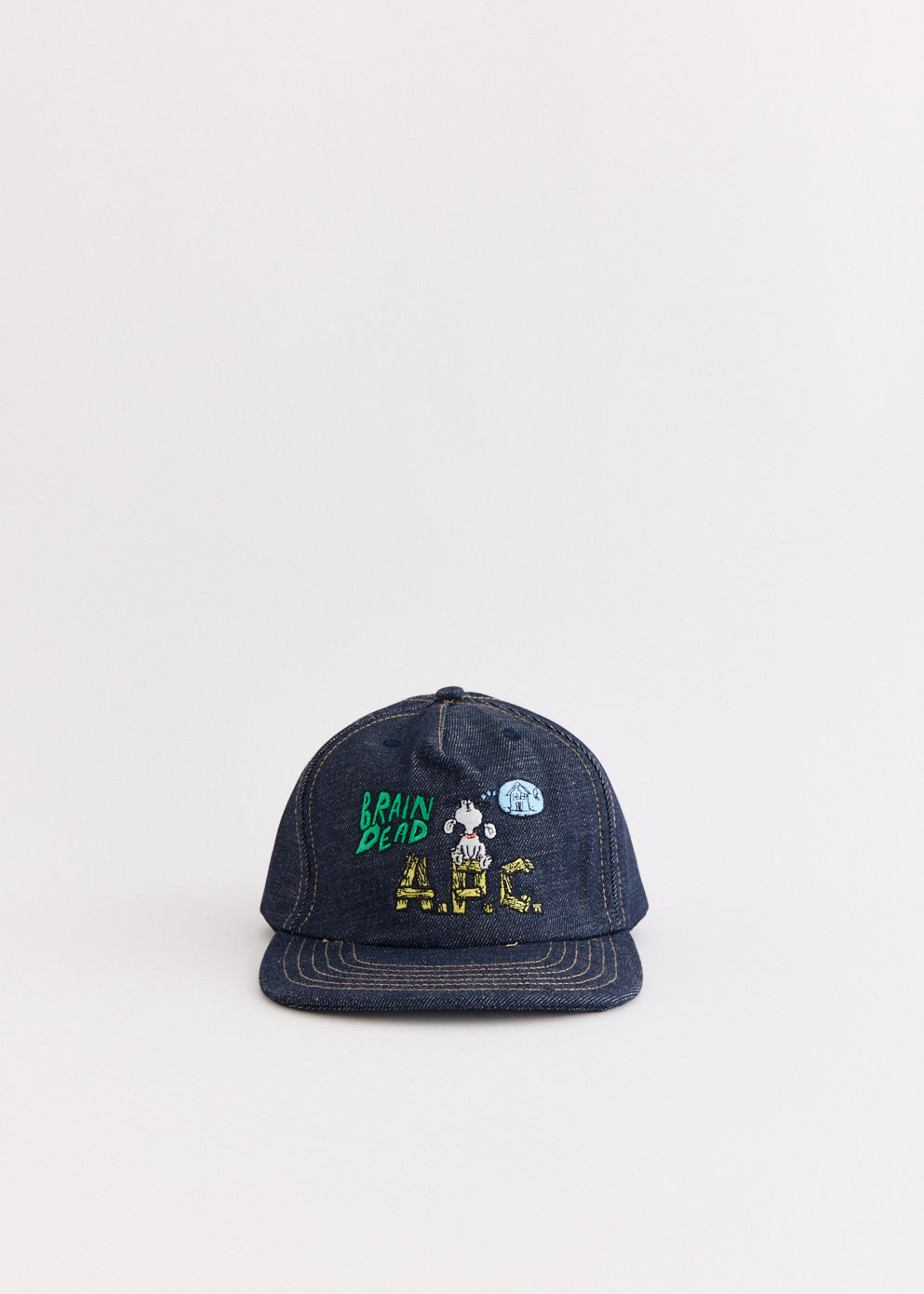 x Brain Dead 5 Panel Cap