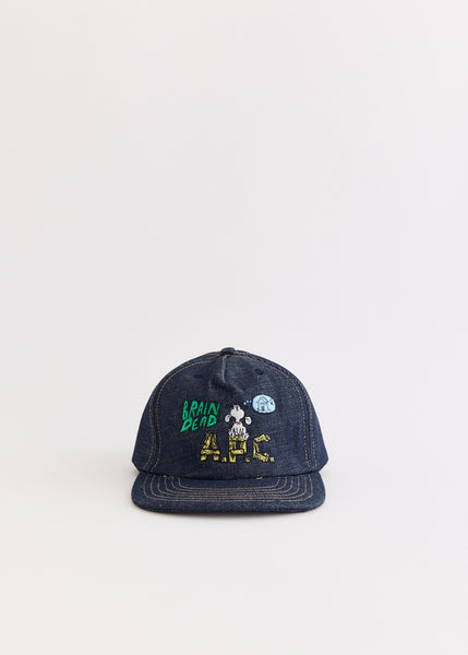 x Brain Dead 5 Panel Cap