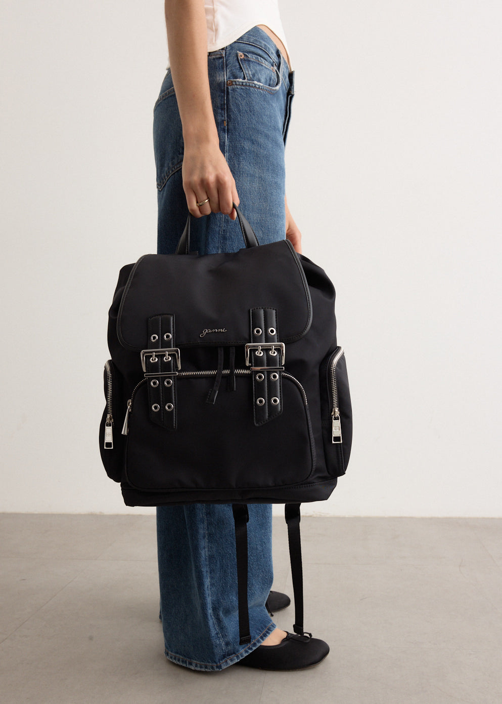 Ganni - Bucky Backpack - Bags,Specials : American Fashion Style Bags On Sale Ganni - Bucky Backpack - Bags,Specials : American Fashion Style Bags On Sale