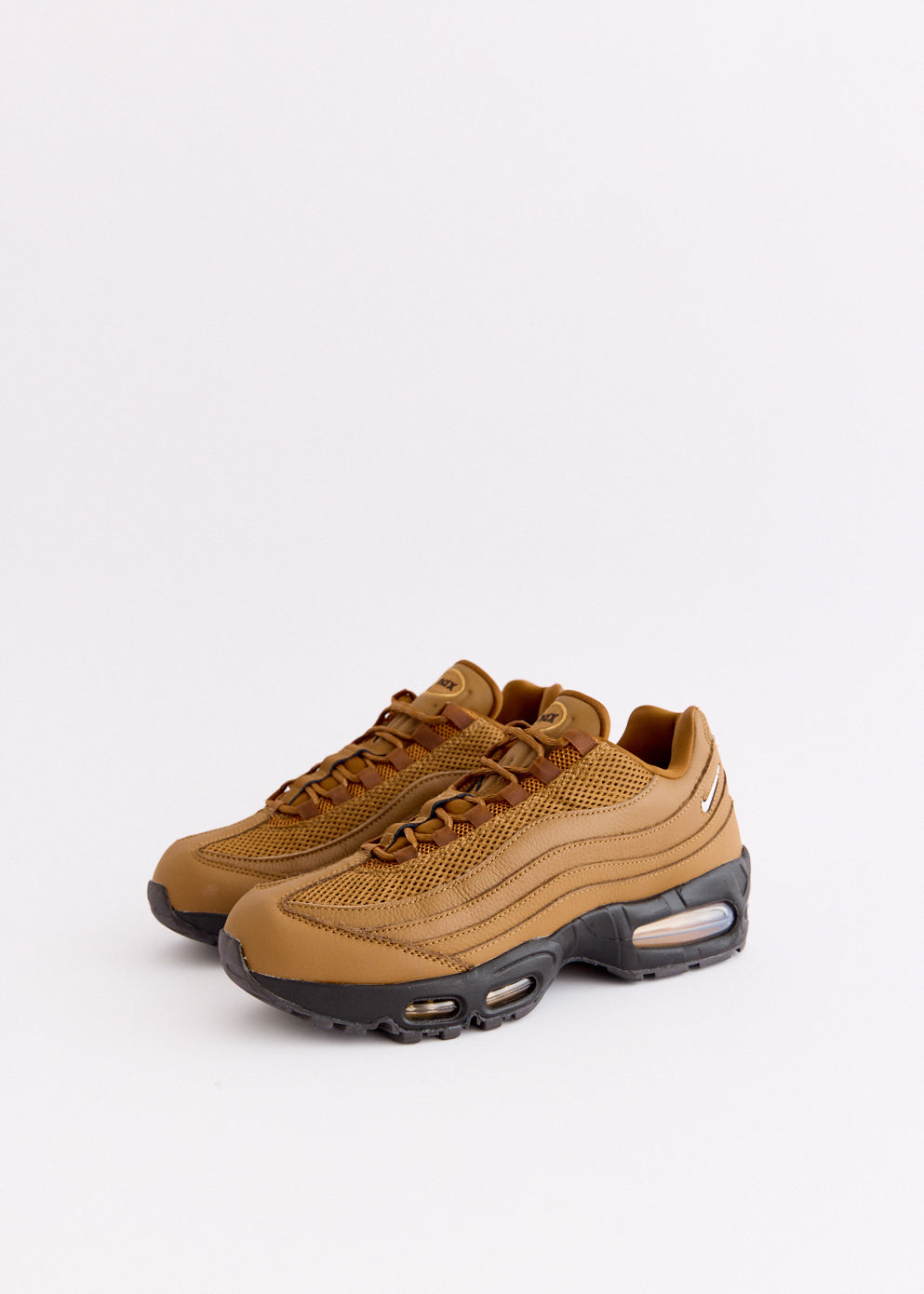 Women's Air Max 95 Big Bubble 'Light British Tan' Sneakers