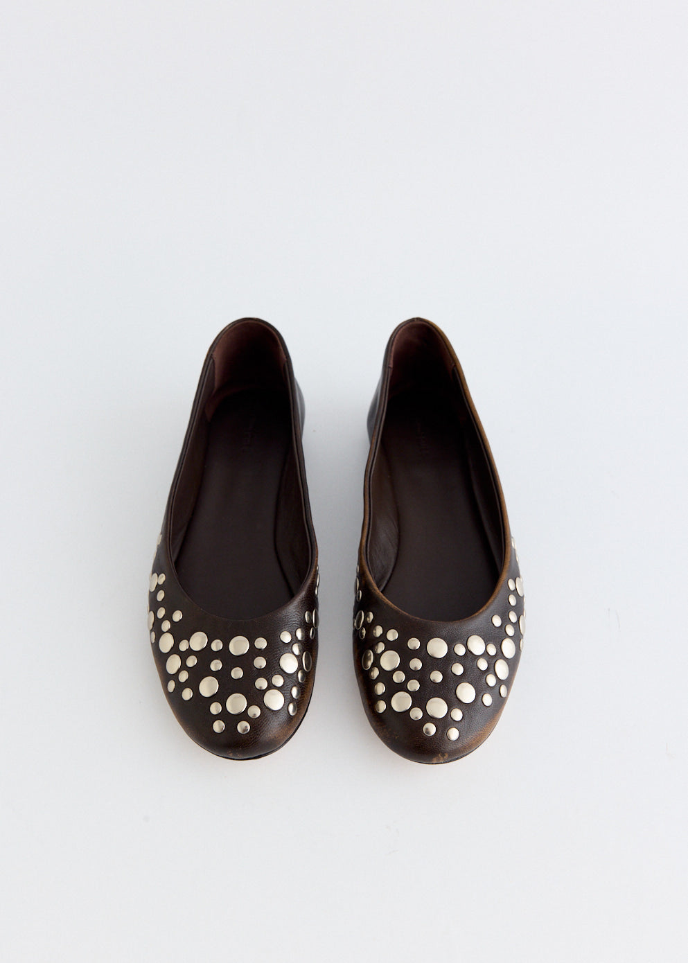 Studs Faded Bailarinas