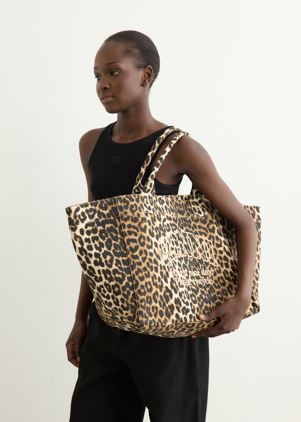 Shopper XXL Pocket Print Tote