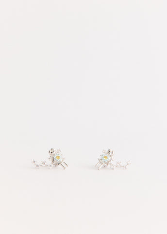Mini Girl Flower Earrings