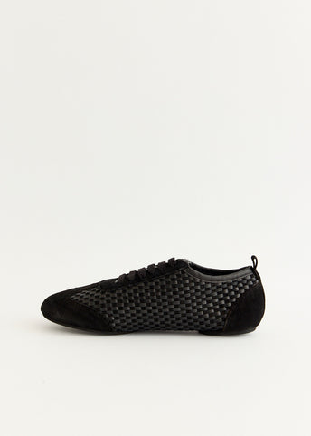 Lattice Weave Ballet Sneaker