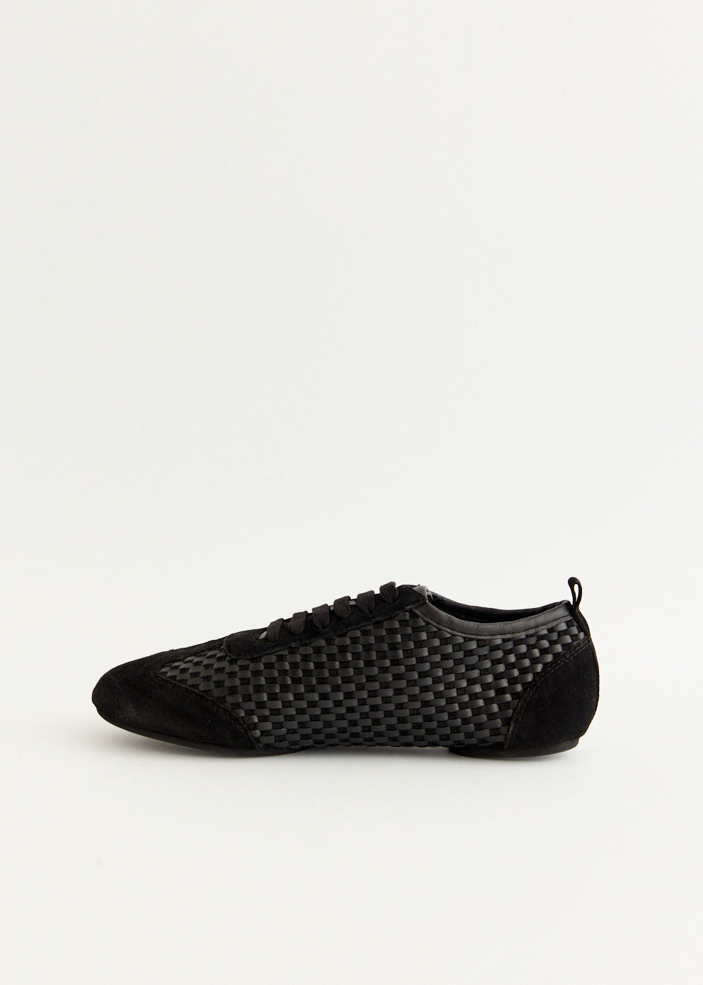 Lattice Weave Ballet Sneaker