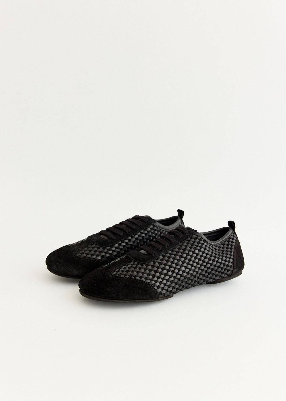 Lattice Weave Ballet Sneaker
