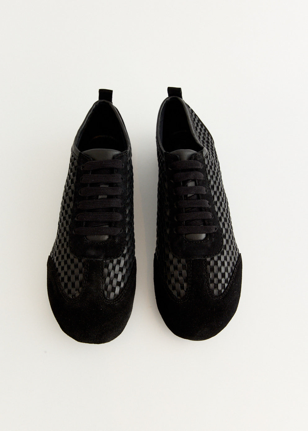 Lattice Weave Ballet Sneaker