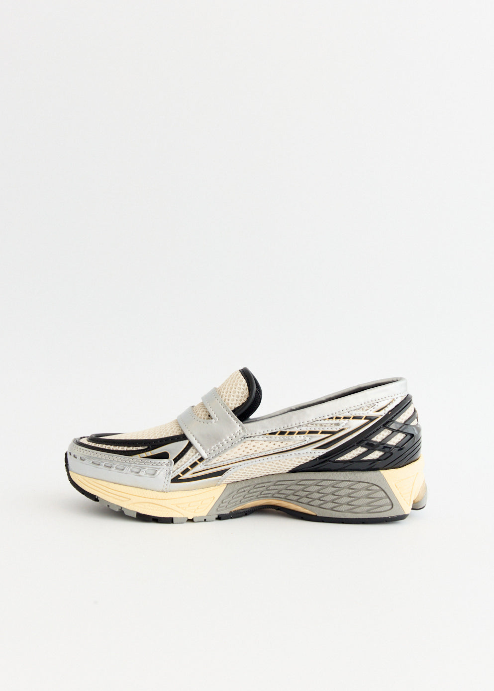 1906L 'Silver Metallic Cream' Loafers