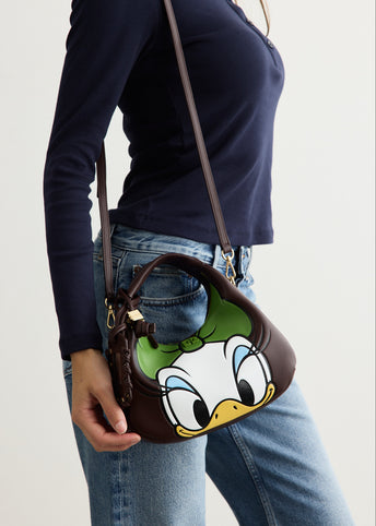 x Disney Daisy Duck Mini Hobo Bag