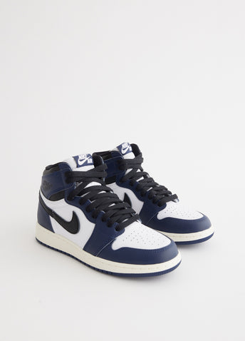 Air Jordan 1 Retro High OG 'Midnight Navy' Sneakers (GS)