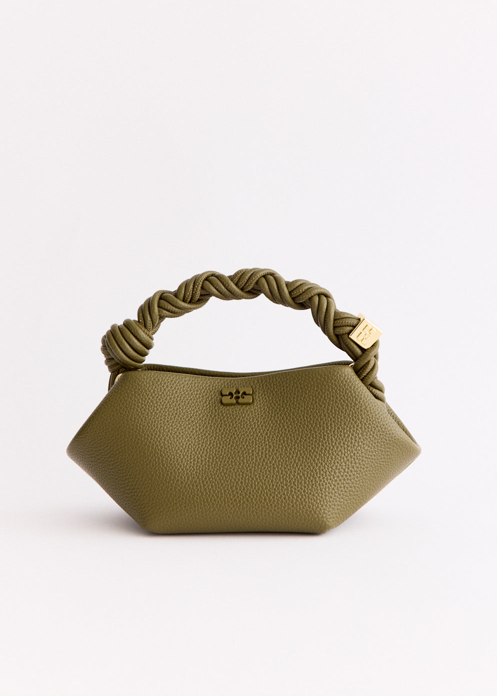 Grained Mini Hobo Bag