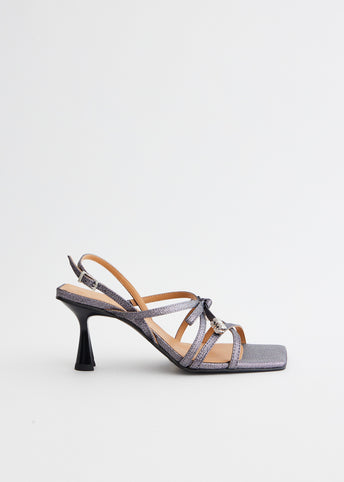 Butterfly High Heel Bow Sandals