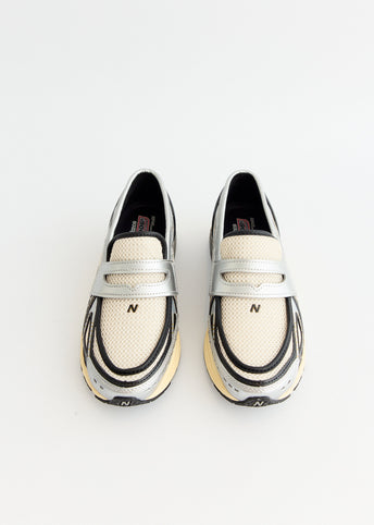 1906L 'Silver Metallic Cream' Loafers