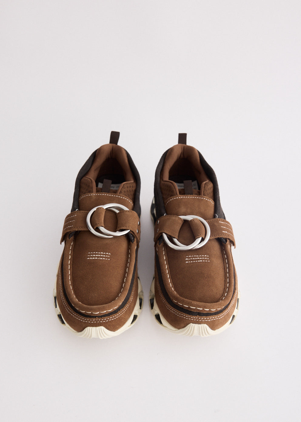Wave Prophecy Ring Moc x Setsumasa Kobayashi 'Brown' Sneaker