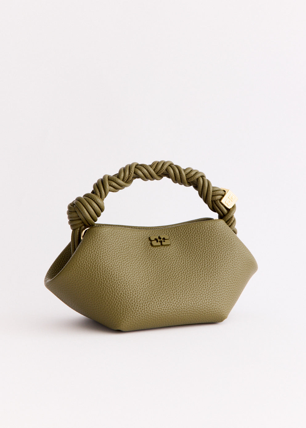 Grained Mini Hobo Bag