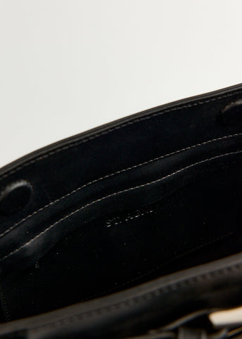 Belt Detail Baguette Bag