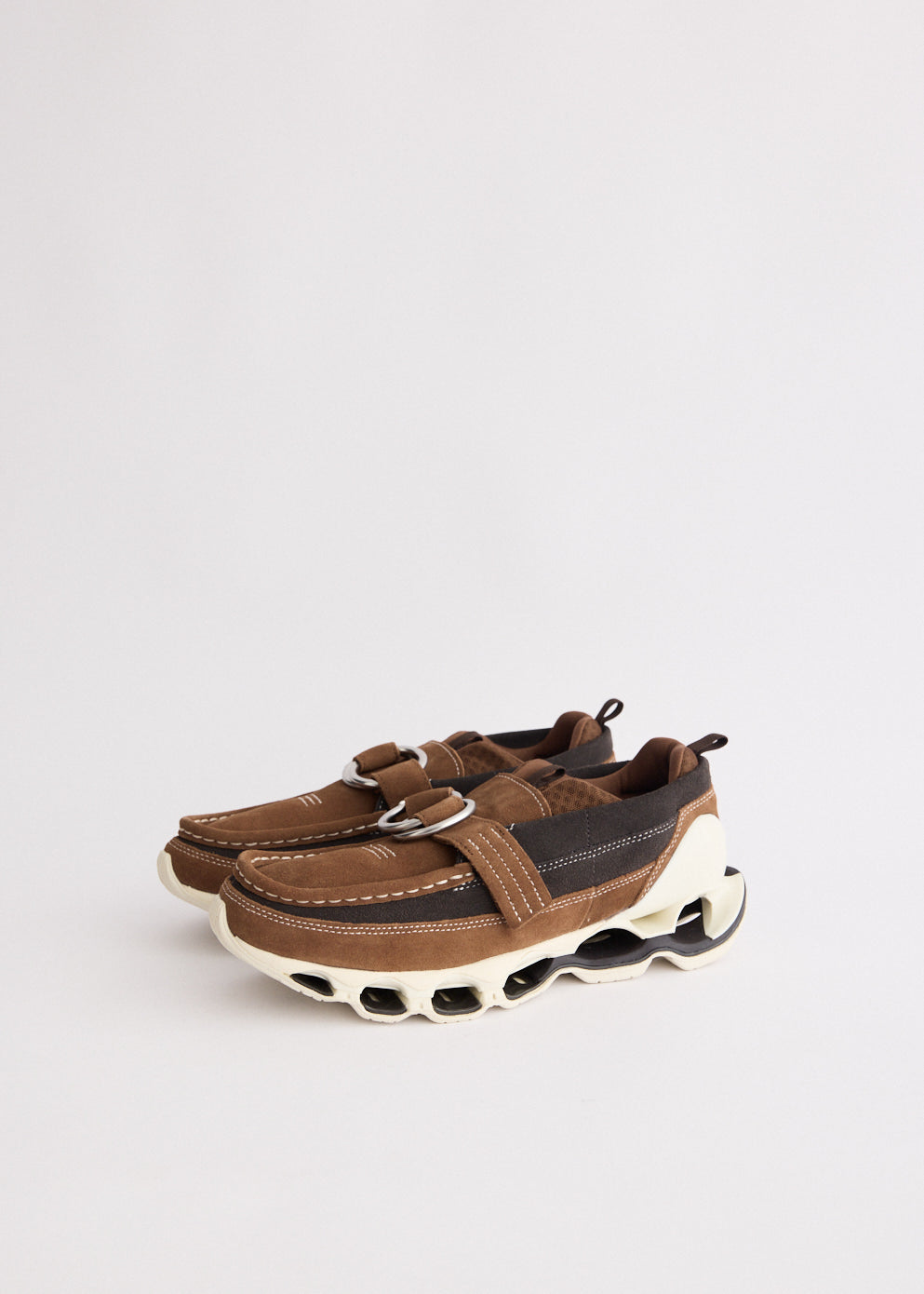 Wave Prophecy Ring Moc x Setsumasa Kobayashi 'Brown' Sneaker