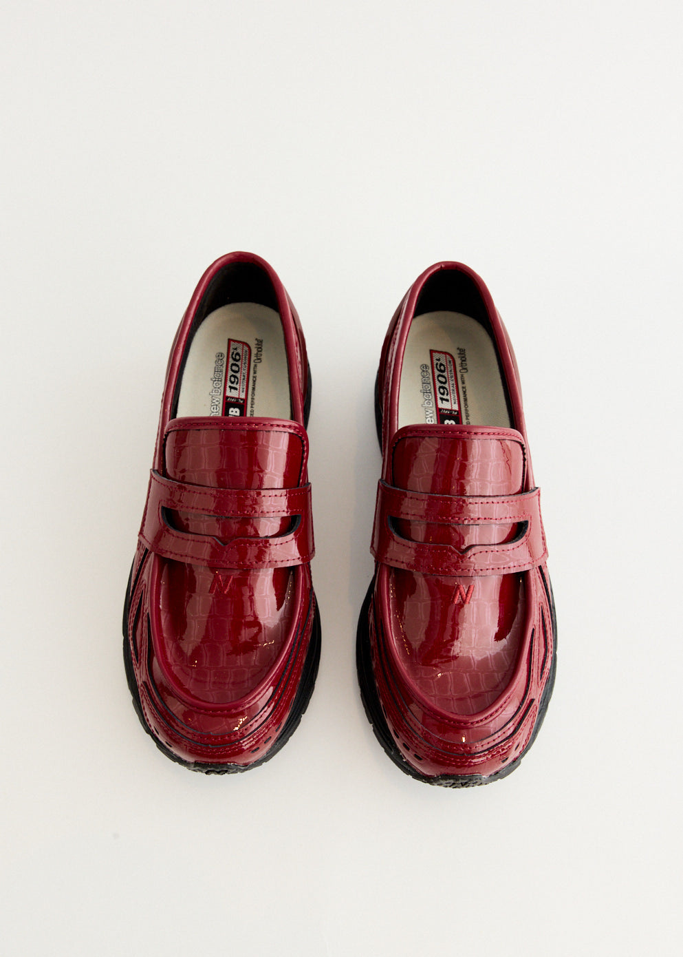 1906L 'Monarch Burgundy' Sneakers
