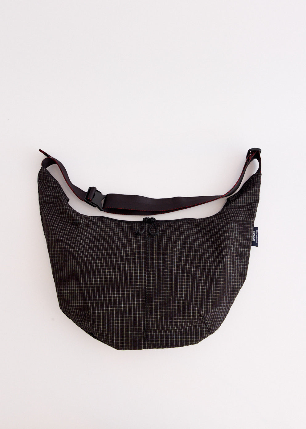Polyester Grid Check Bag