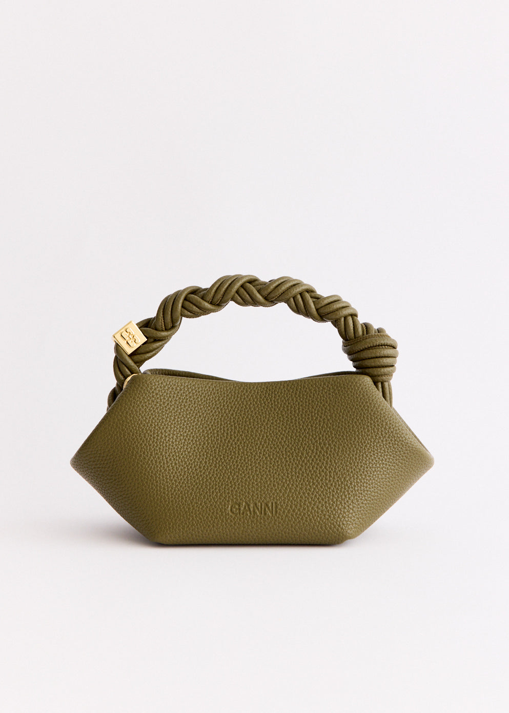 Grained Mini Hobo Bag