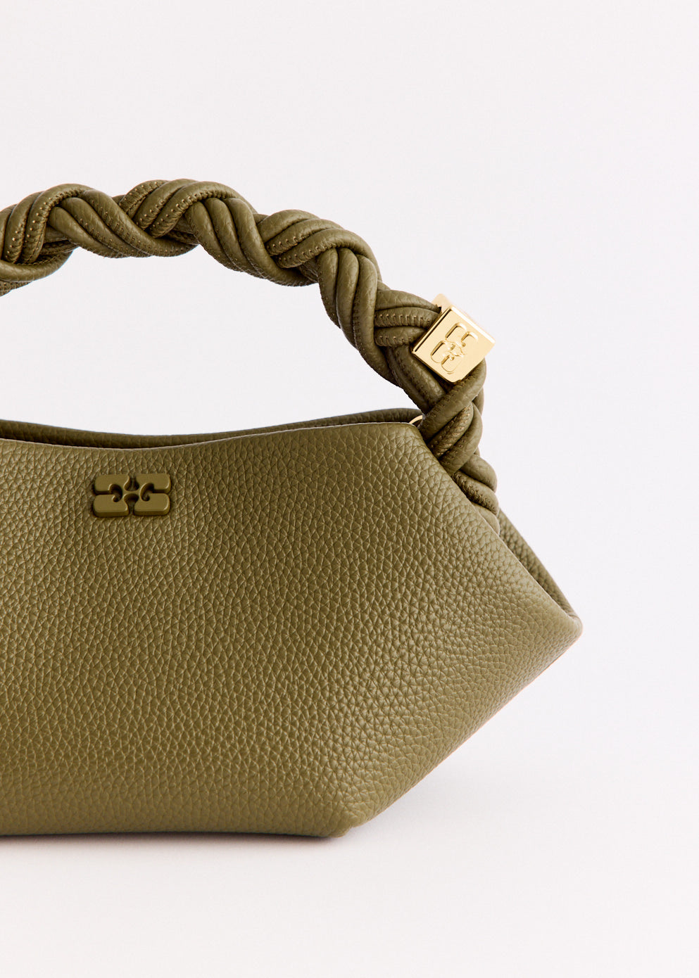 Grained Mini Hobo Bag
